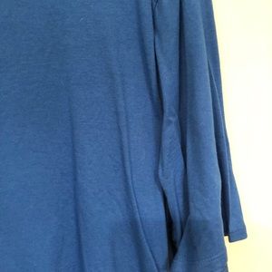 LuLaRoe Tops - Ocean Blue Tunic (LuLa Roe Perfect T) LuLaRoe Tops - Ocean Blue Tunic (LuLa Roe Perfect T)